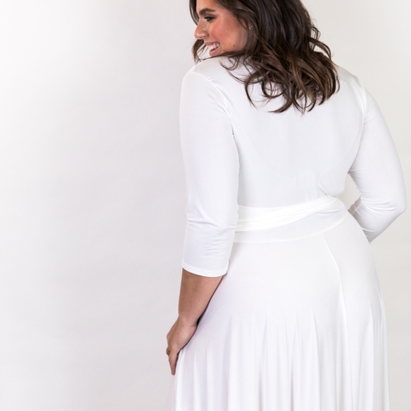 Plus Size ‘Goddess’ High Low Dress - Picture 3 of 10
